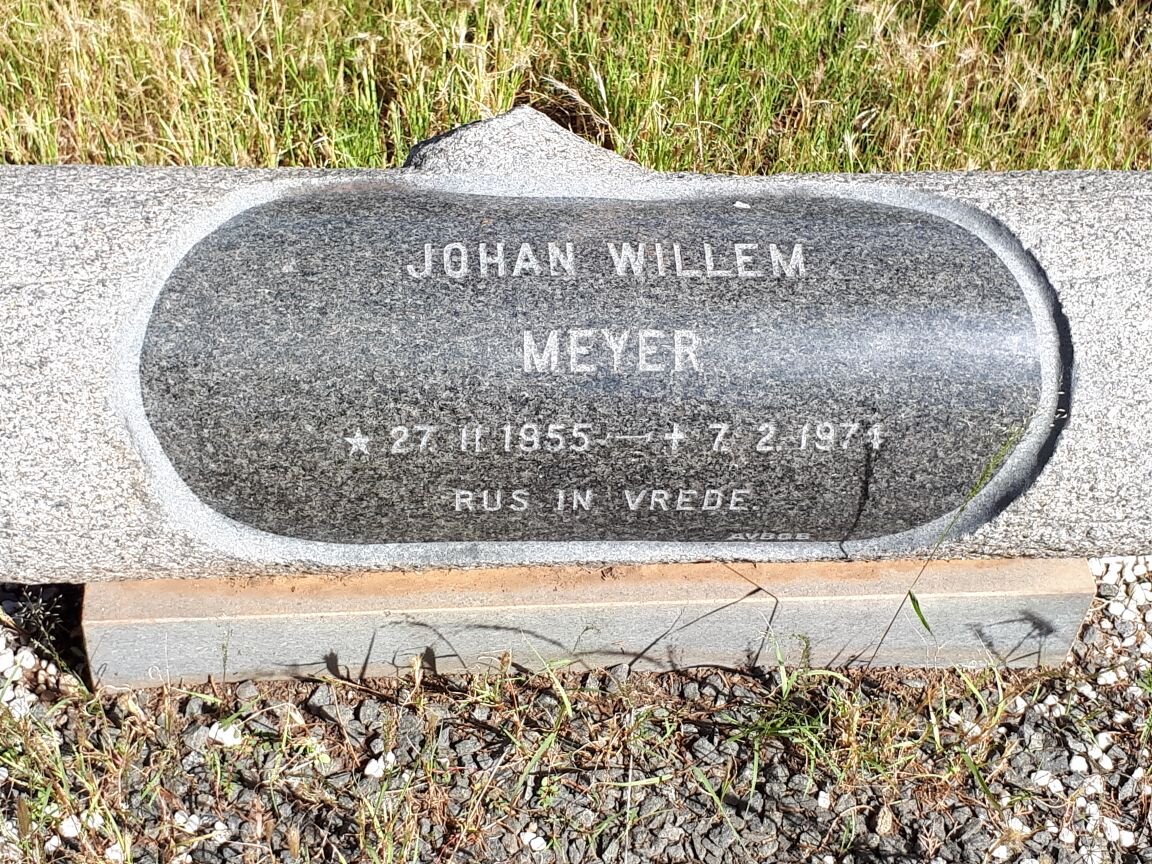 MEYER Johan Willem 1955-1974