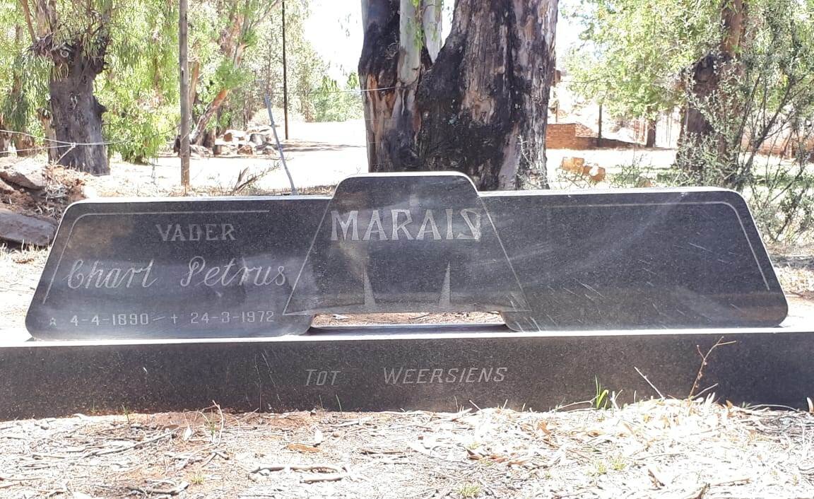 MARAIS Charl Petrus 1890-1972