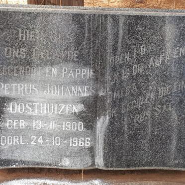 OOSTHUIZEN Petrus Johannes 1900-1966