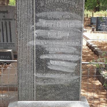 ROOY Henri Charles, van 1855-1941