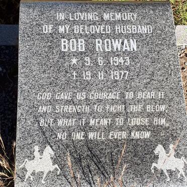 ROWAN Bob 1943-1977