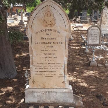 STEYN Hermanus Gertbrand 1839-1919