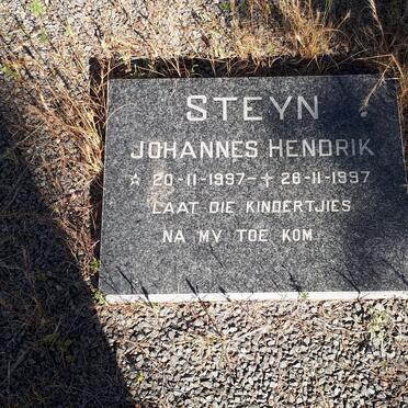 STEYN Johannes Hendrik 1997-1997