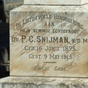 SNIJMAN P.C. 1875-1915