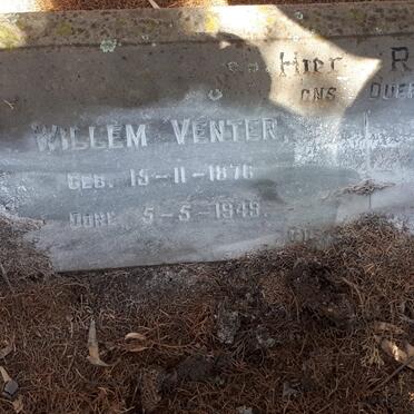 VENTER Willem 1876-1949 &amp; Cecilia BISSCHOFF 1874-1950