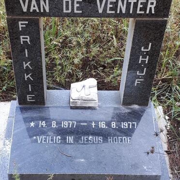 VENTER J.H.J.F., van de 1977-1977