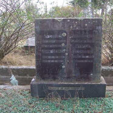 ANNANDALE John George 1884-1957 &amp; Myrtle Clarice 1888-1975