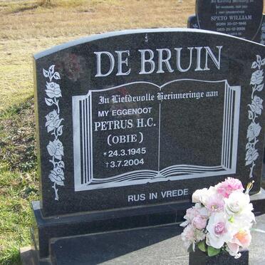 BRUIN Petrus H.C, De 1945-2004