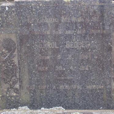 BEDSER Errol 1944-1957