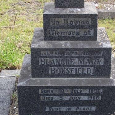 BOUSFIELD Blanche Mary 1896-1966