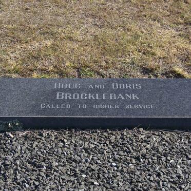 BROCKLEBANK Doug &amp; Doris