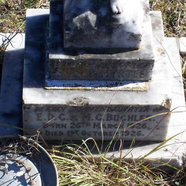 BUCHLER Sylvia Myrtle 1926-1926