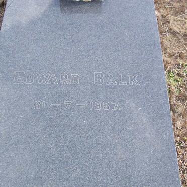 BALK Edward -1937
