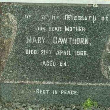 CAWTHORN Mary  -1968