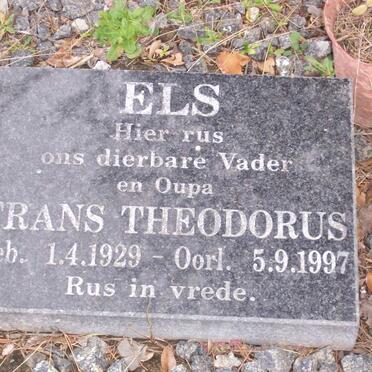 ELS Frans Theodorus 1929-1997