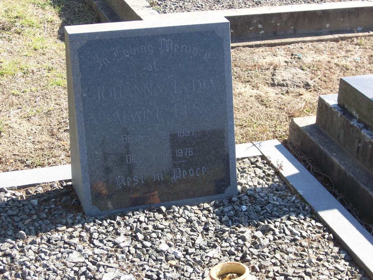 ELS Johanna Lydia Alwine 1897-1976