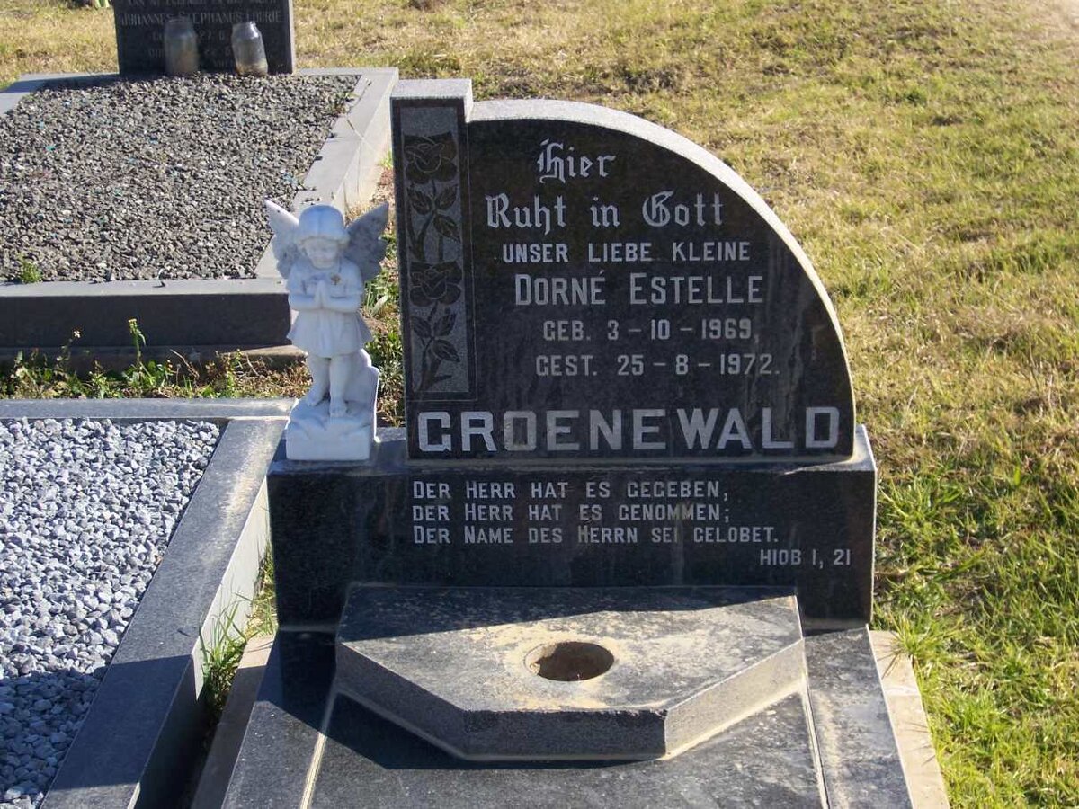 GROENEWALD Dorne Estelle 1969-1972