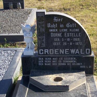 GROENEWALD Dorne Estelle 1969-1972