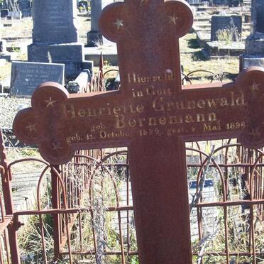 GRUNEWALD Henriette nee BORNEMANN 1829-1896
