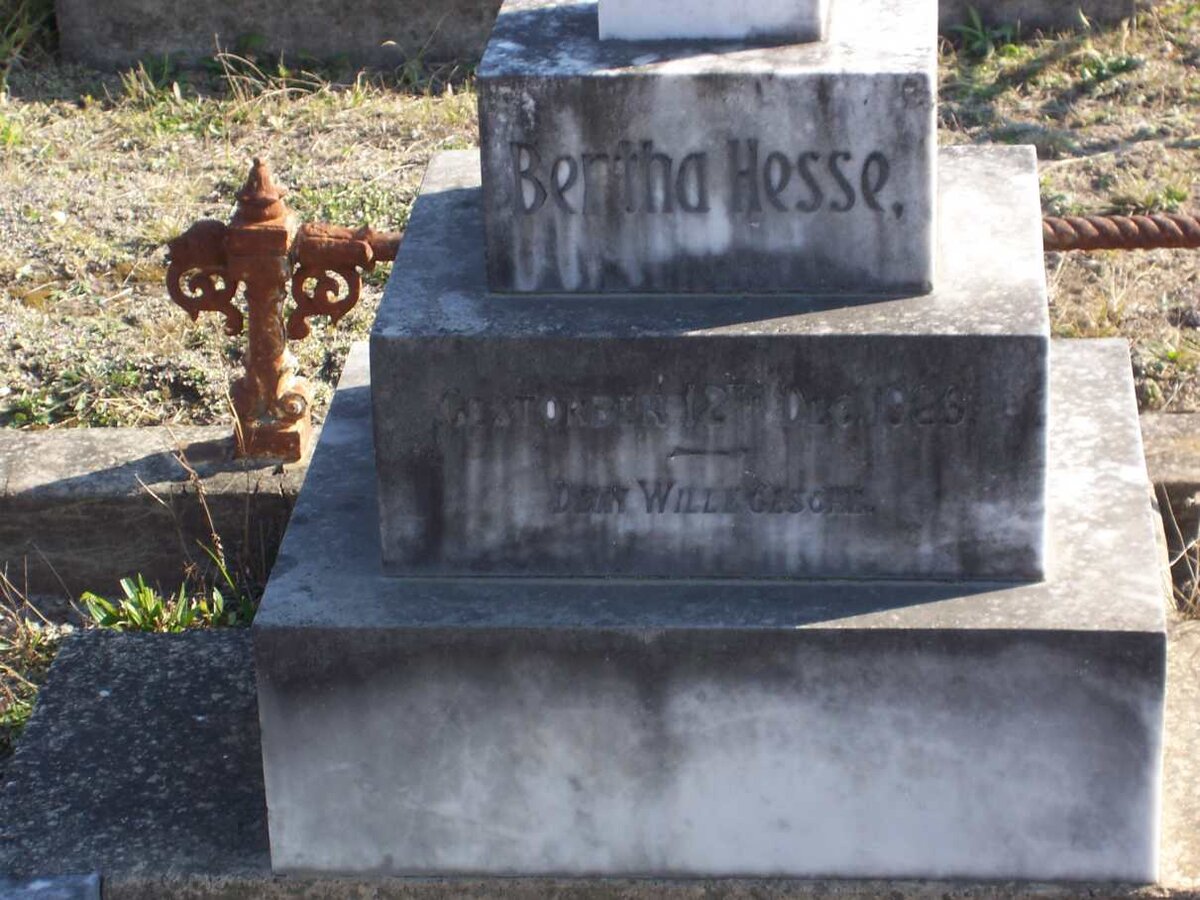 HESSE Bertha -1926