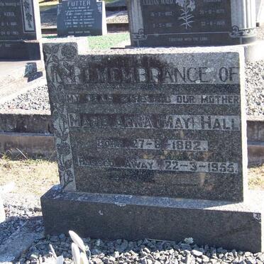 HALL Marie Anna 1882-1955