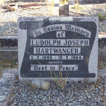 HARTWANGER Ludolph Joseph 1896-1964