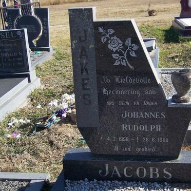 JACOBS Johannes Rudolph 1958-1988