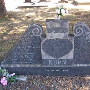 KUMM Frank Cecil 1943-1967