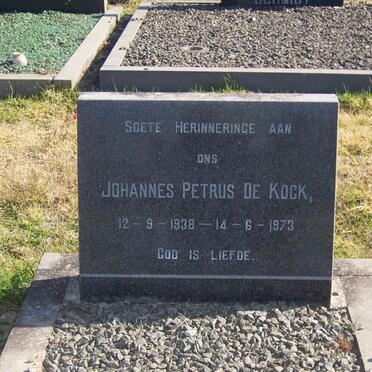 KOCK Johannes Petrus, DE 1938-1973