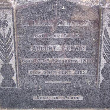 LUDWIG August 1880-1953