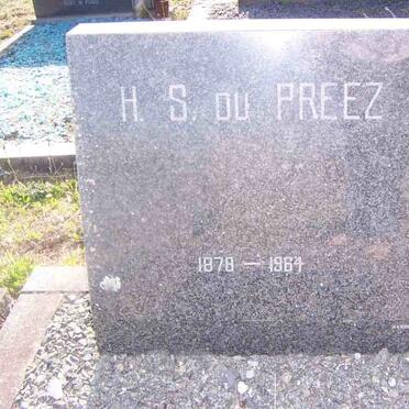 PREEZ H.S., du 1878-1964