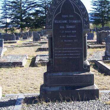 STERNBERG C.D. Wilhelmine nee SCHMIDT 1850-1913