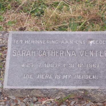 VENTER Sarah Catherina 1887-1967