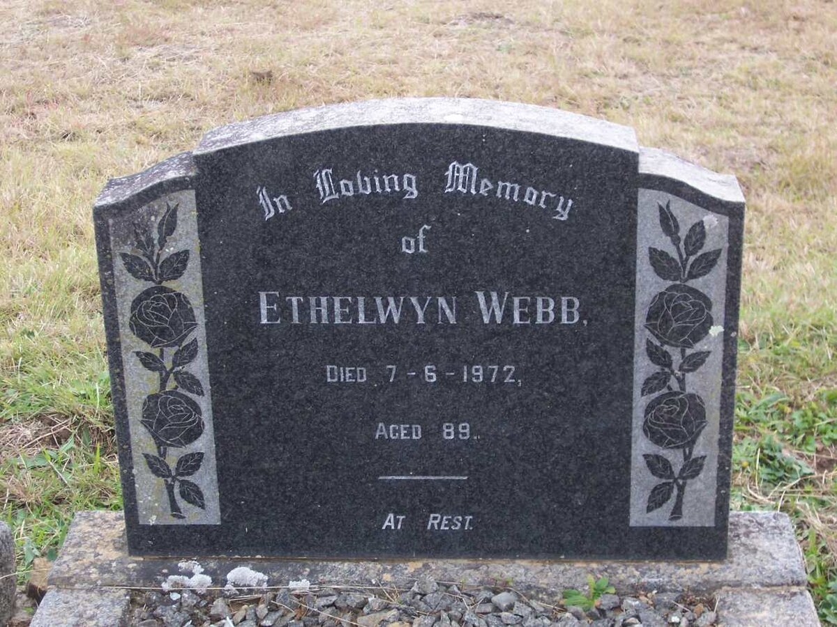 WEBB Ethelwyn -1972