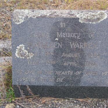 WARREN Kathleen 1885-1959