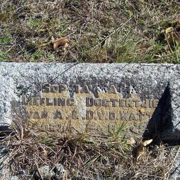 WATT Sophia Maria, v.d. -1949