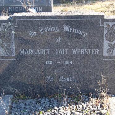 WEBSTER Margaret Tait 1881-1964