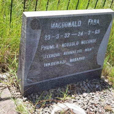 FABA Macdonald 1932-1969