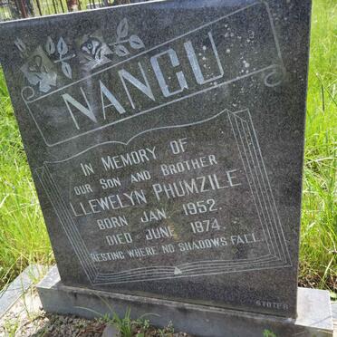 NANGU Llewelyn Phumzile 1952-1974