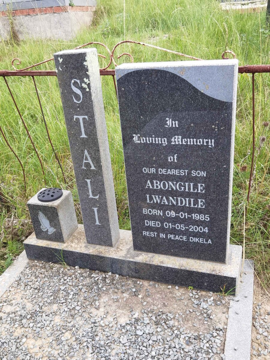 STALI Abongile Lwandile 1985-2004