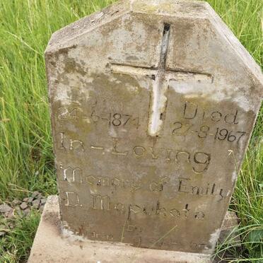 MAPUKATA Emily D. 1874-1967