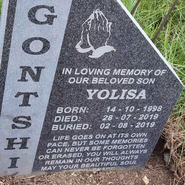 GONTSHI Yolisa 1998-2019