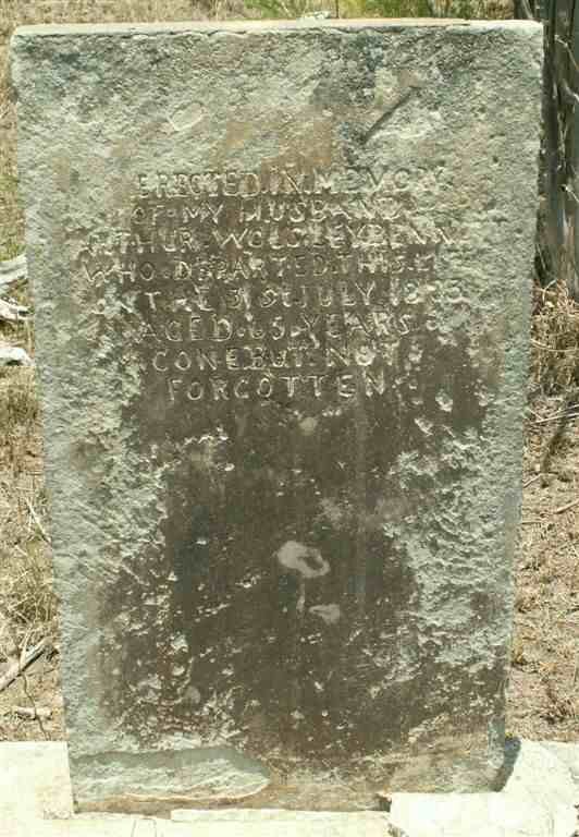 BENNETT Arthur Wolsley  -1893