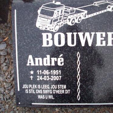 BOUWER André 1951-2007