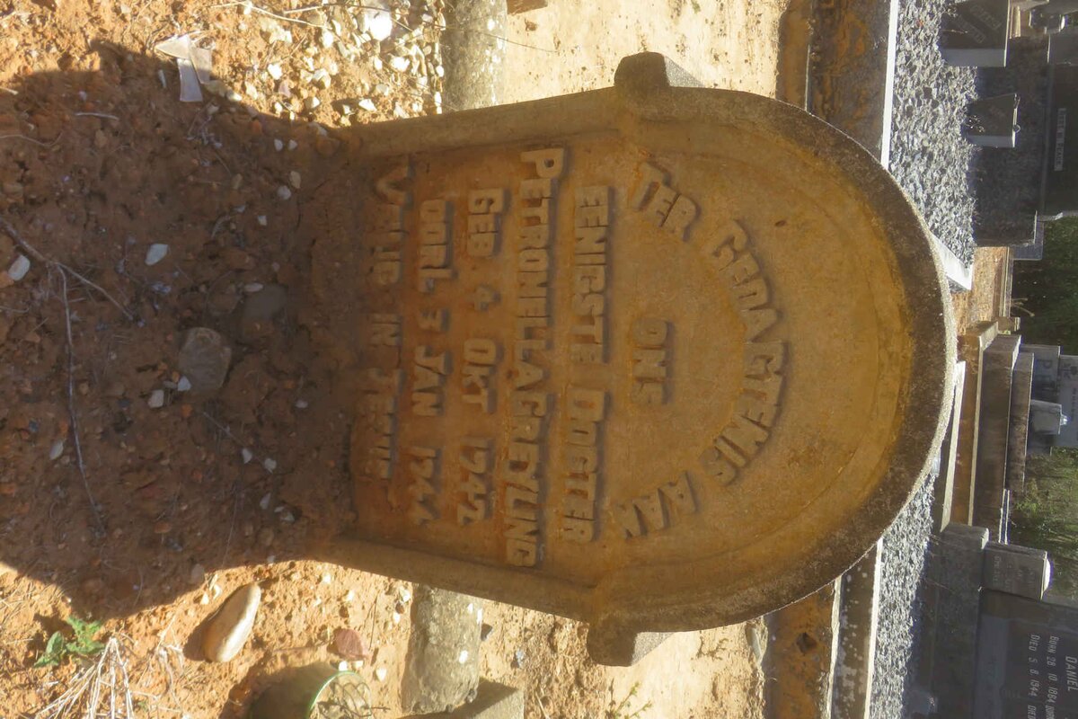 GREYLING Petronella 1942-1942