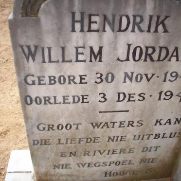 JORDAAN Hendrik Willem 1944-1947