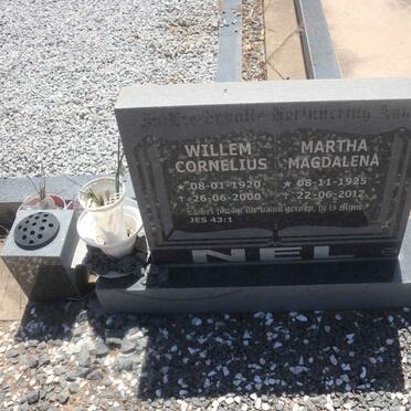 NEL Willem Cornelius 1920-2000 &amp; Martha Magdalena 1925-2012