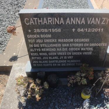 ZYL Catharina Anna, van 1958-2011