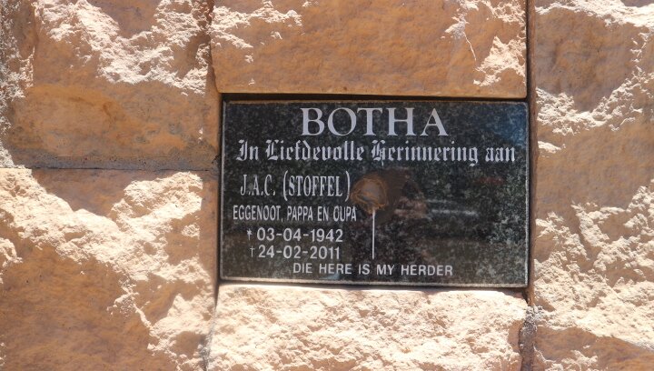 BOTHA J.A.C. 1942-2011