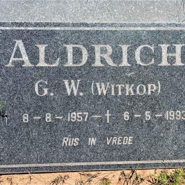 ALDRICH G.W. 1957-1993
